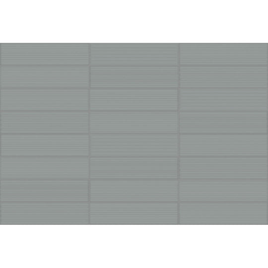 Crossville Studios 3" x 12" Visible Vibes Glossy Divide Pattern Ceramic Wall Tile