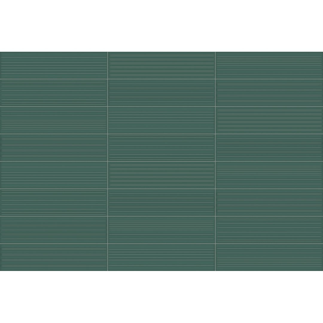 Crossville Studios 3" x 12" Visible Vibes Glossy Divide Pattern Ceramic Wall Tile