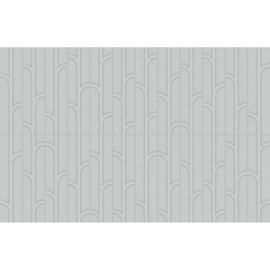 Crossville Studios 3" x 12" Visible Vibes Glossy Ivy Pattern Ceramic Wall Tile