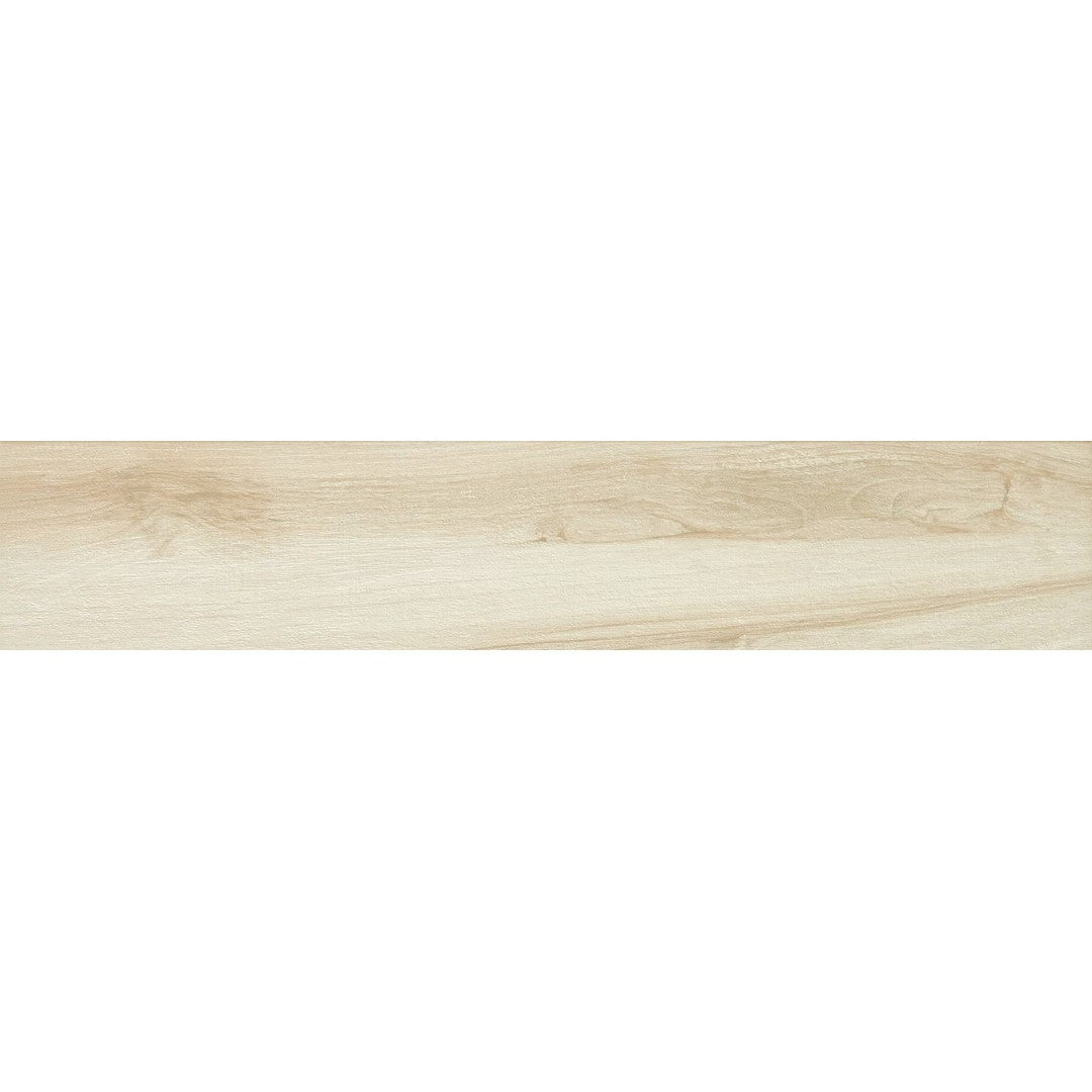 Tesoro 9" x 48" Mukali Pressed Matte Porcelain Wood Plank
