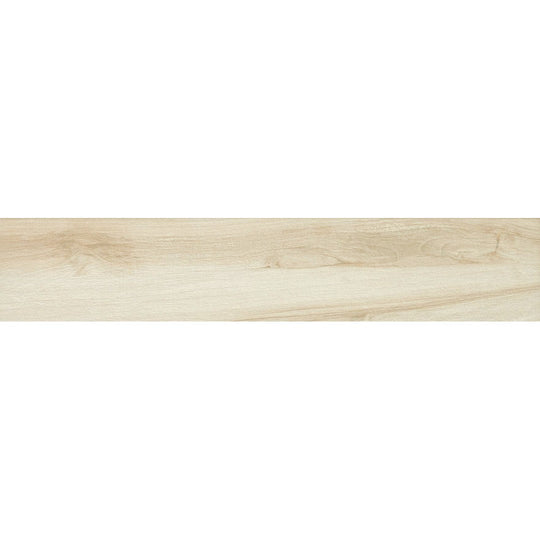 Tesoro 9" x 48" Mukali Pressed Matte Porcelain Wood Plank