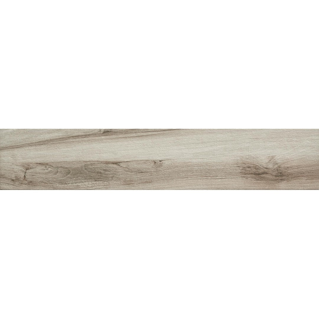 Tesoro 9" x 48" Mukali Pressed Matte Porcelain Wood Plank