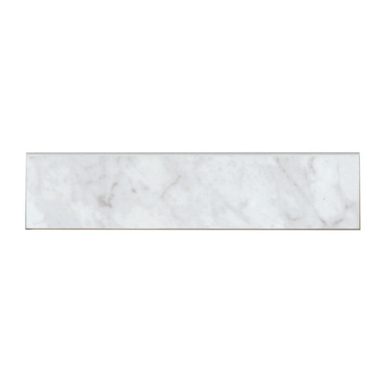 Bedrosians Classic 2.0 - 3" x 12" Polished Porcelain Bullnose