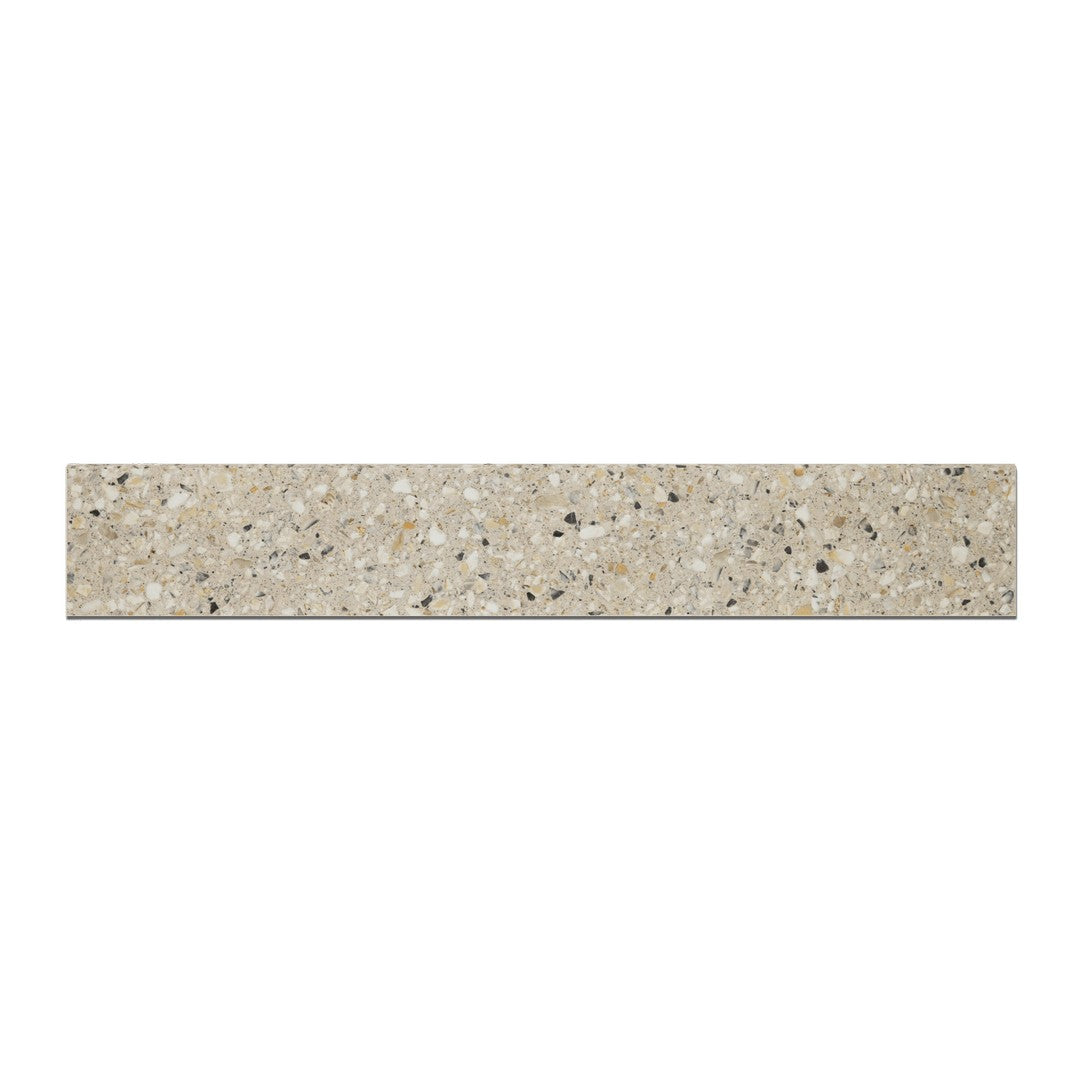 Bedrosians Mystere 4" x 24" Structured Porcelain Bullnose
