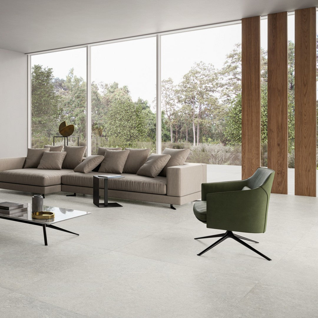 Tesoro-24-x-48-Kalkarea-Rectified-Matte-Porcelain-Tile-Pearl