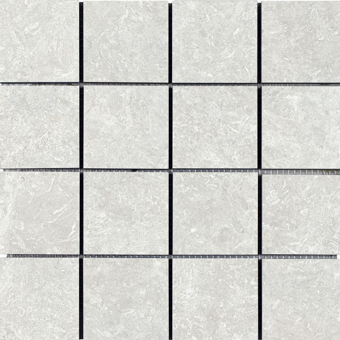 Tesoro 12" x 12" Kalkarea Matte Porcelain 3" Mosaic