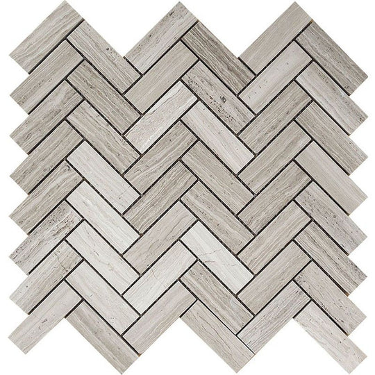 MiR Savannah 11.9" x 12.8" Natural Stone Mosaic Polished