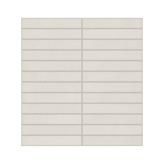 Daltile Synchronic 12" x 12" Matte Porcelain 1x6" Straight Joint Mosaic