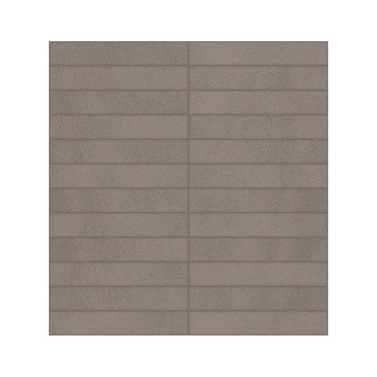 Daltile Synchronic 12" x 12" Matte Porcelain 1x6" Straight Joint Mosaic