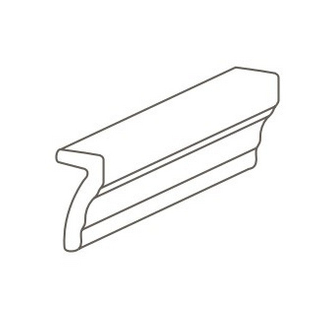 Daltile-Colormatch-2-x-6-Matte-Ceramic-Shelf-Rail-Wall-Trim-Matte-Artichoke