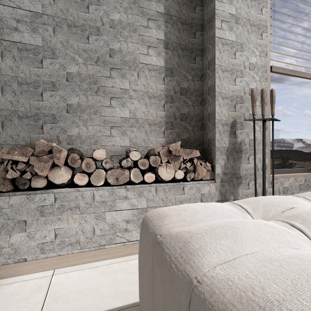 Emser-6-x-24-Structure-Splitface-Travertine-Stacked-Ledger-Trav-Silver