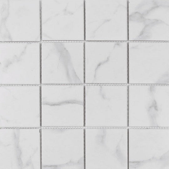 Tesoro 11.75" x 11.75" Gallery Pressed Textured Porcelain 3" Mosaic
