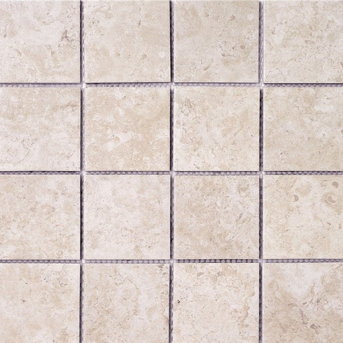 Tesoro 11.75" x 11.75" Gallery Pressed Textured Porcelain 3" Mosaic