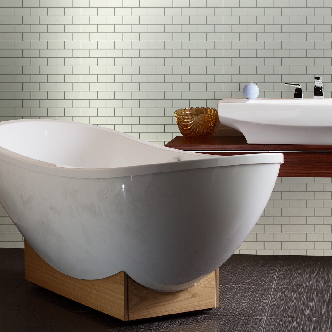 Tesoro-11.25-x-11.5-Gallery-Pressed-Textured-Staggered-Porcelain-Mosaic-White