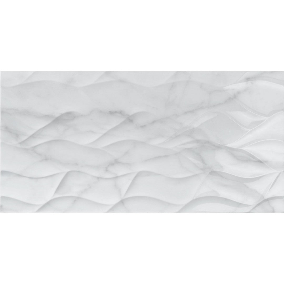 Tesoro 12" x 24" Terreno Rectified Glossy Ceramic Wall Tile