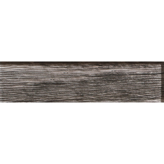 Tesoro 3" x 12" Wood Glass Glass Tile