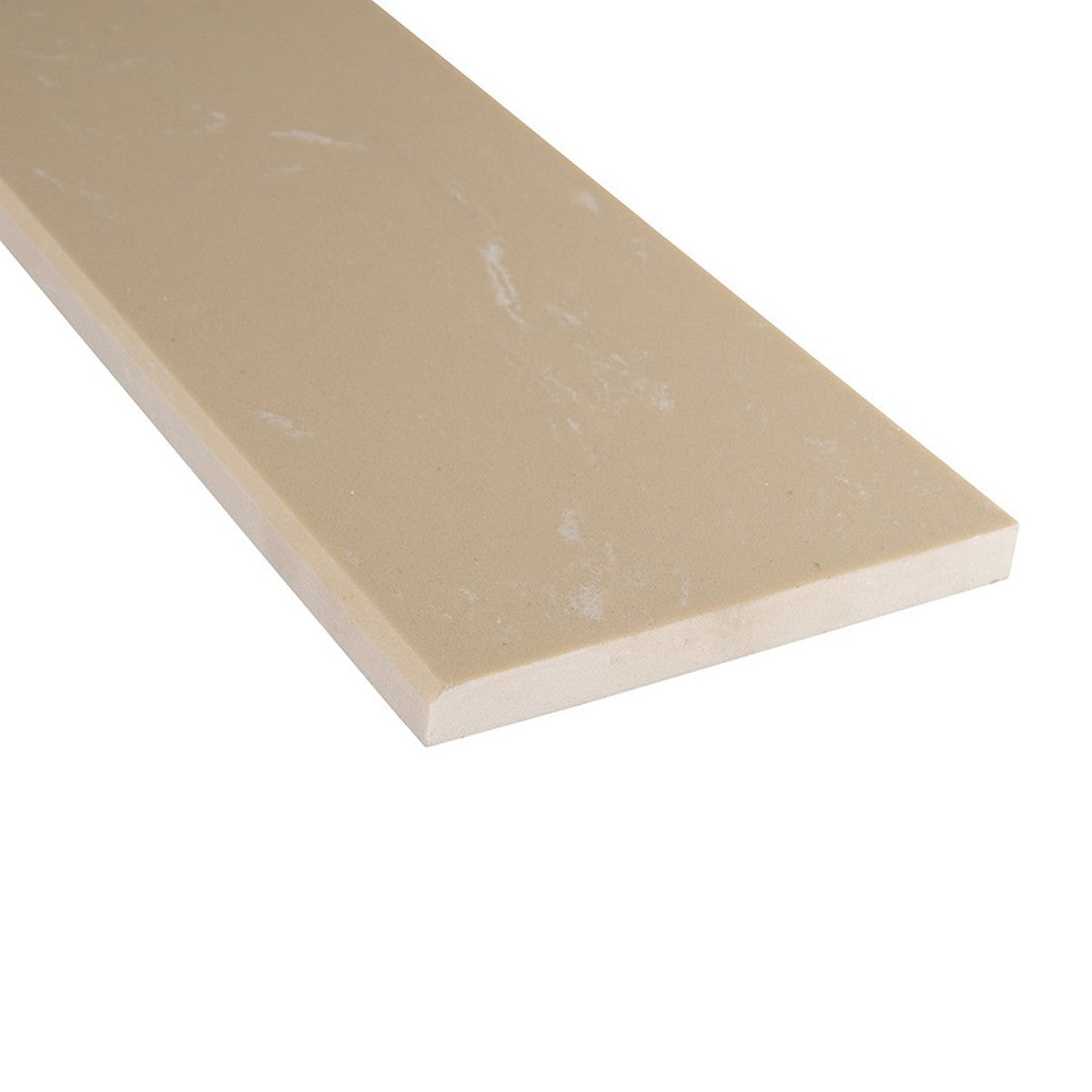 MS International Bottochino 6" x 54" Polished Engineered Marble Threshold Single Beveled