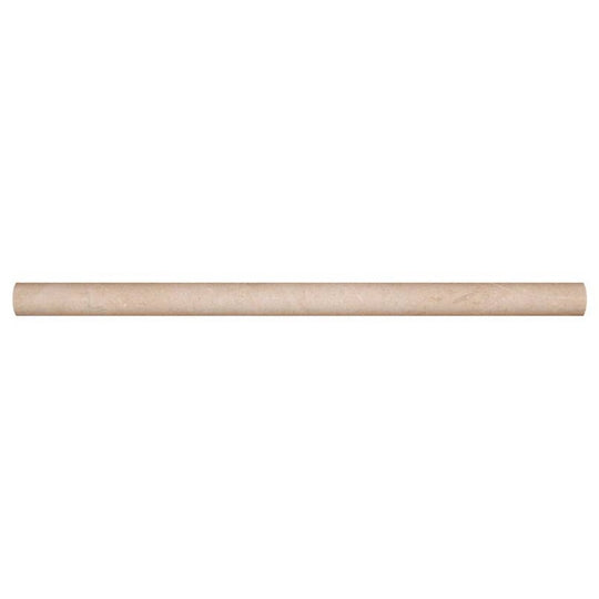 MS International Ivory 0.75" x 12" Honed Travertine Pencil Molding