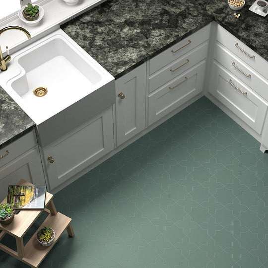 MiR-Tangier-6.6-x-6.6-Pressed-Porcelain-Tile-Matte-Star-Green