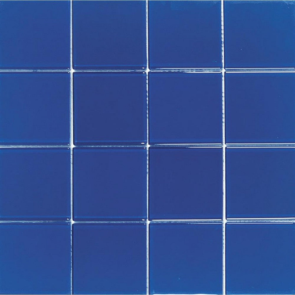 Tesoro 12" x 12" Crystal Glossy Glass 3" Mosaic