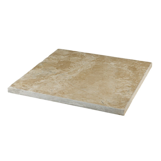 Bedrosians Travertine 24" x 24" Tumbled Paver