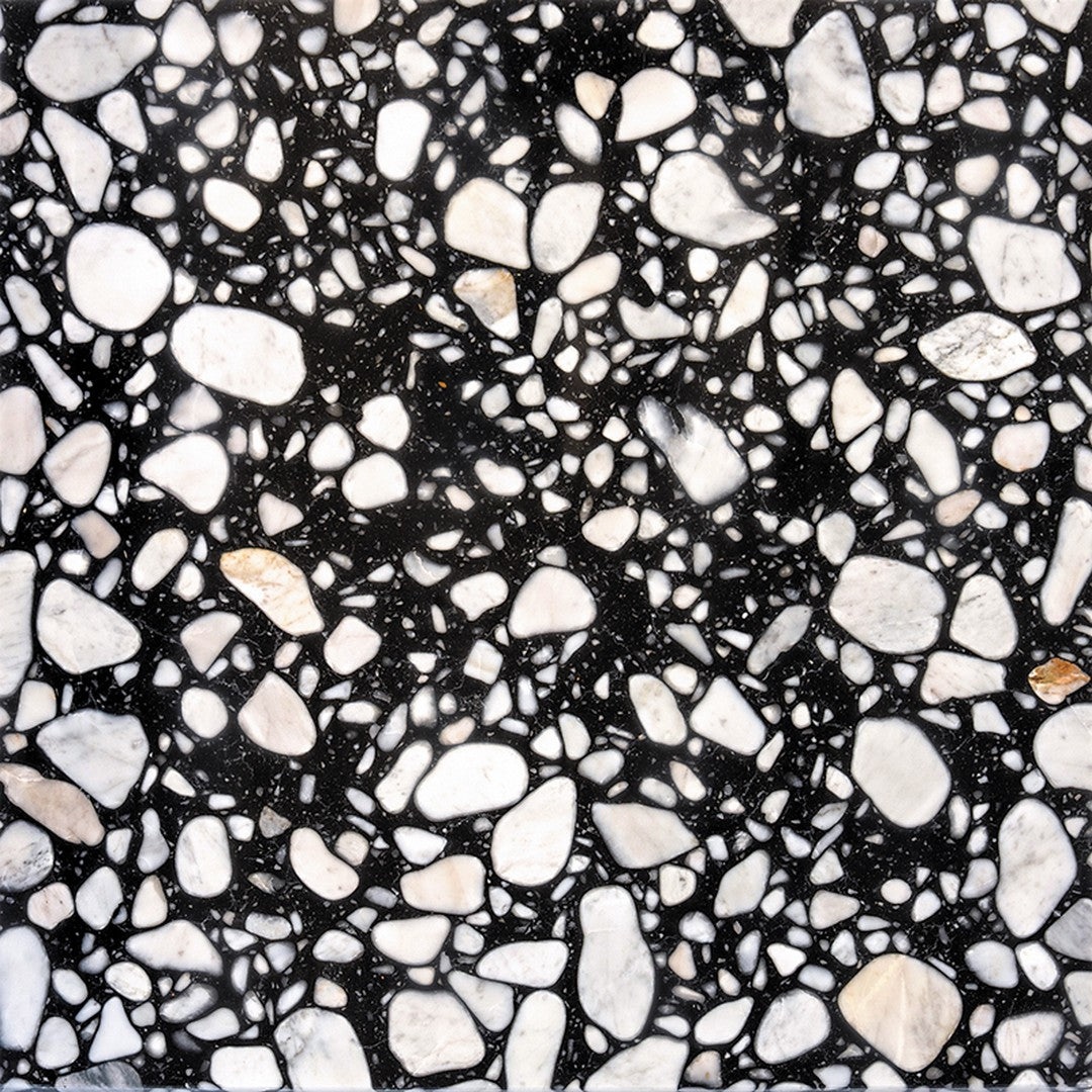 MiR Terrazzo 23.62" x 23.62" Rectified Natural Stone Mosaic Polished