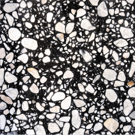 MiR Terrazzo 23.62" x 23.62" Rectified Natural Stone Mosaic Polished