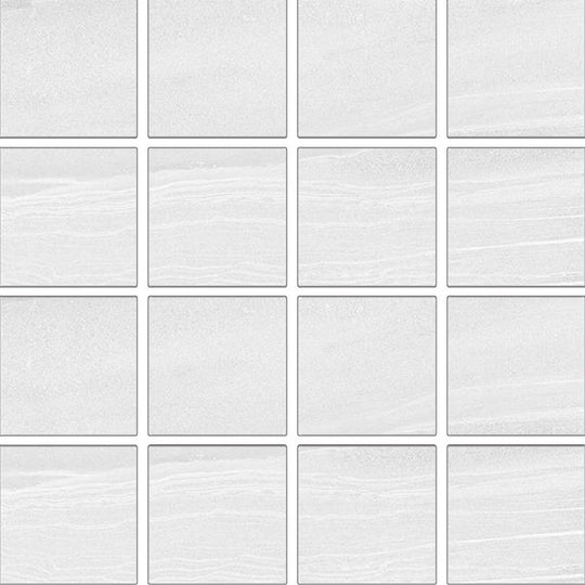 Tesoro 12" x 12" Isla Pressed Porcelain 3" Mosaic