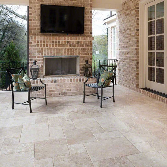 MS-International-Tuscany-Beige-8-x-RL-Chiseled,-Unfilled,-Honed-Travertine-Versailles-Pattern-Tile-Tuscany-Beige