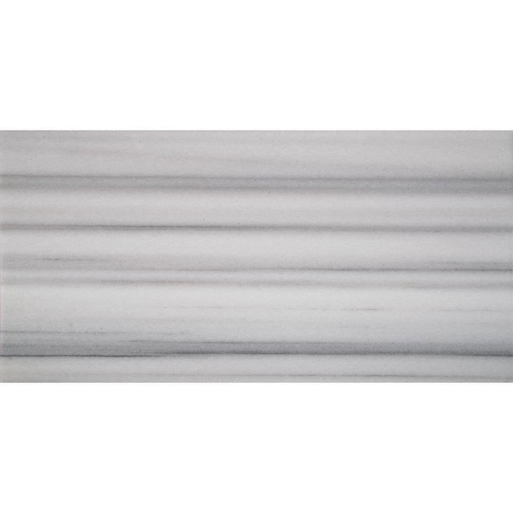 MS International Marmara White 12" x 24" Polished Marble Tile