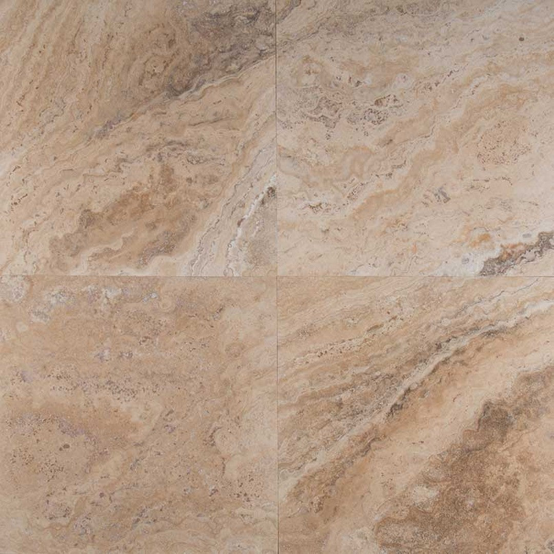 MS International Philadelphia 18" x 18" Honed Travertine Tile