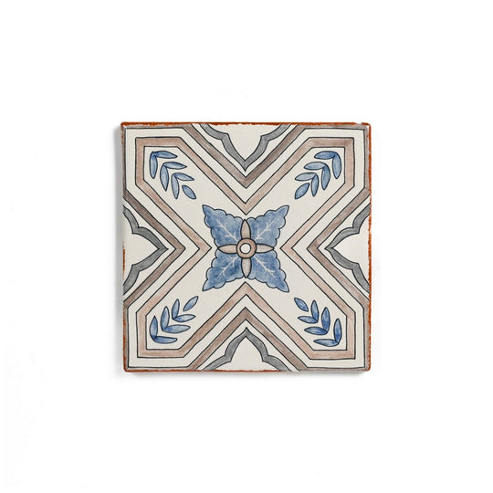 Bedrosians Palmetto 6" x 6" Matte Ceramic Terracotta Field Wall Tile