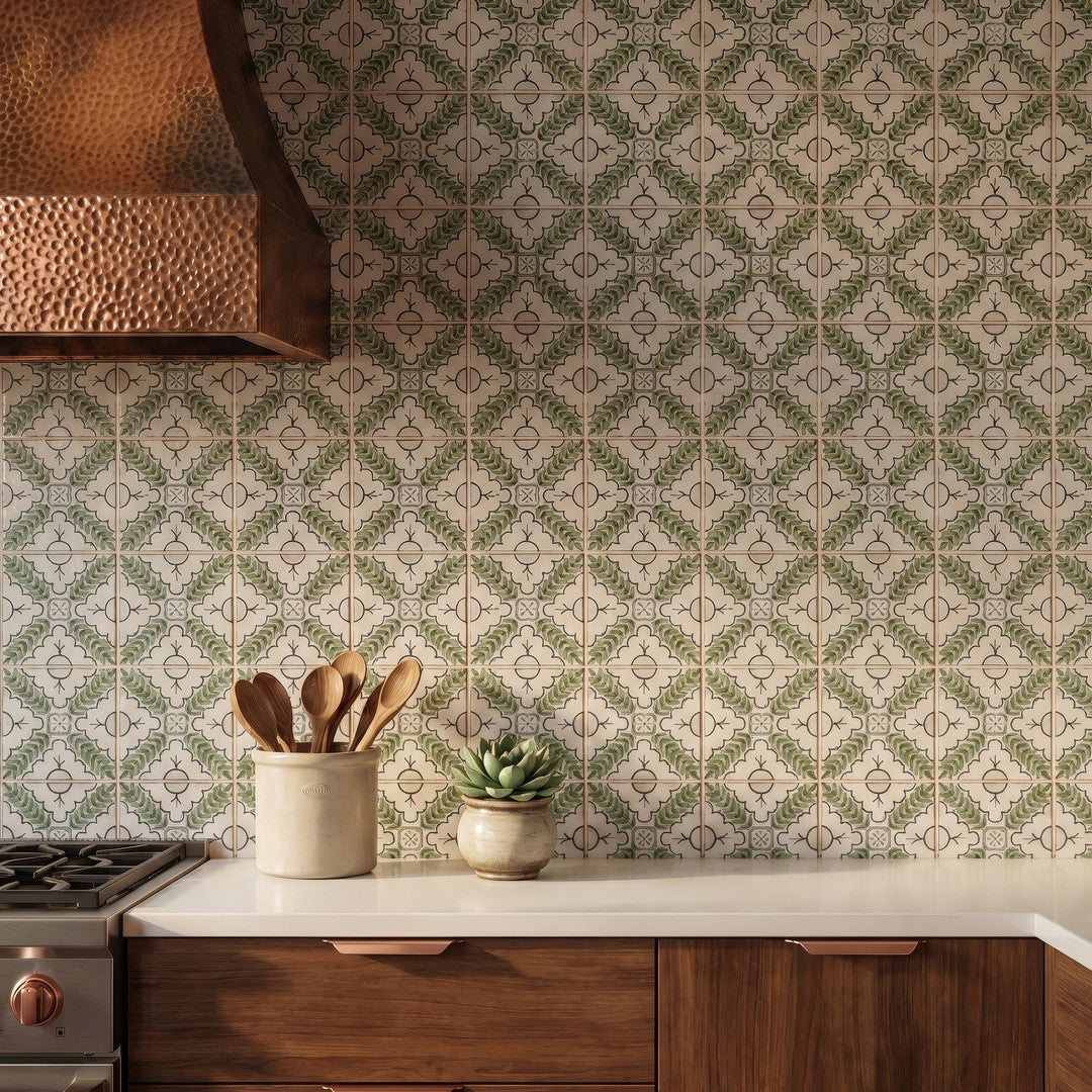 Bedrosians-Palmetto-6-x-6-Matte-Ceramic-Terracotta-Field-Wall-Tile-Verdant