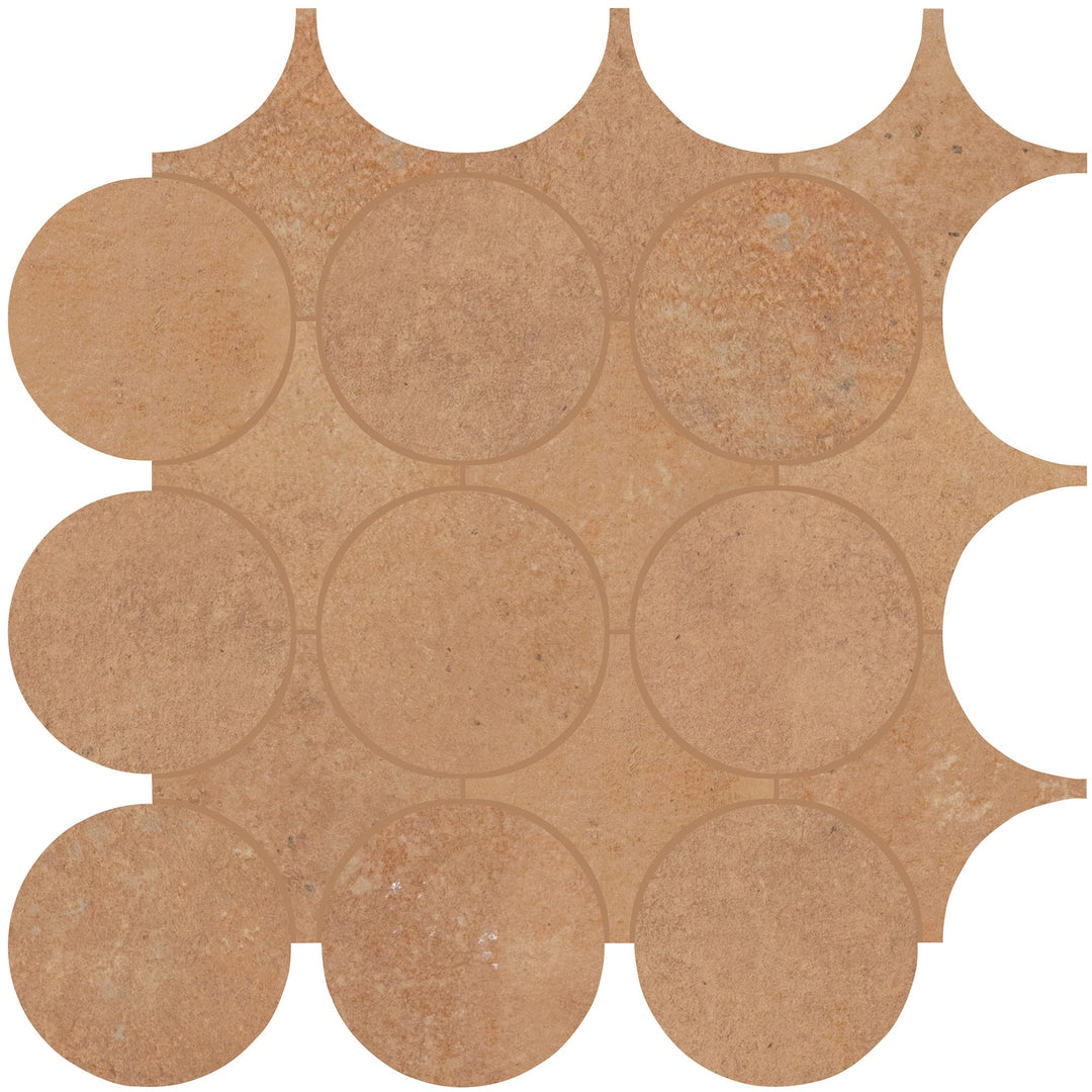 Daltile Rekindle 14" x 14" Matte Porcelain Mixed Stepwise Mosaic