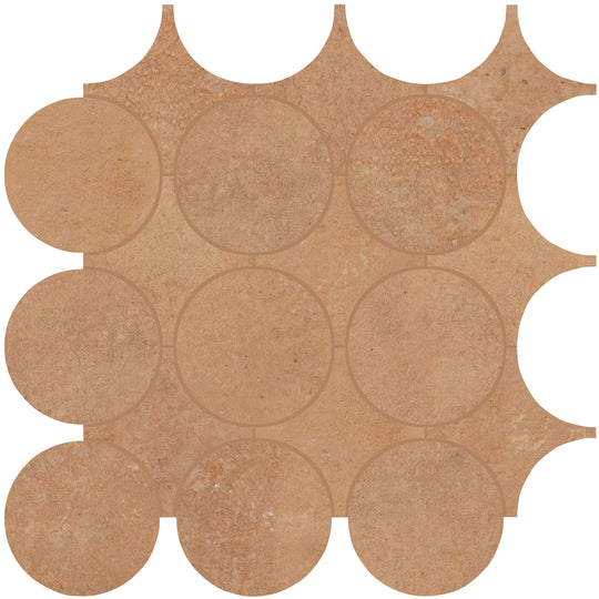 Daltile Rekindle 14" x 14" Matte Porcelain Mixed Stepwise Mosaic