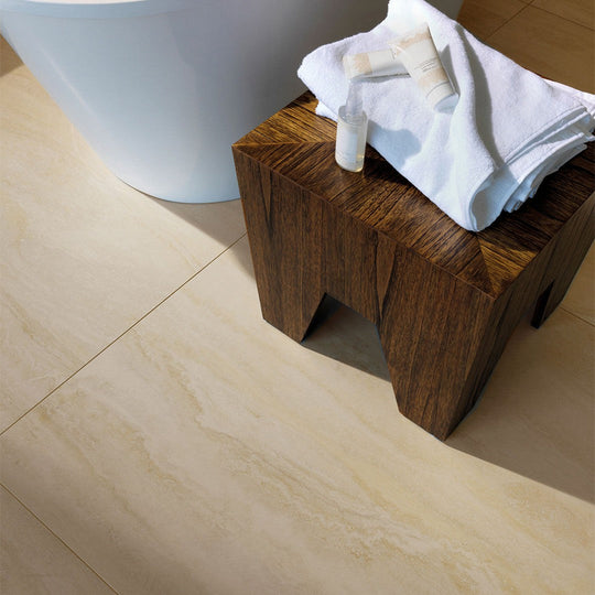 Floors 2000 Travertino 12-x-24-Bianco