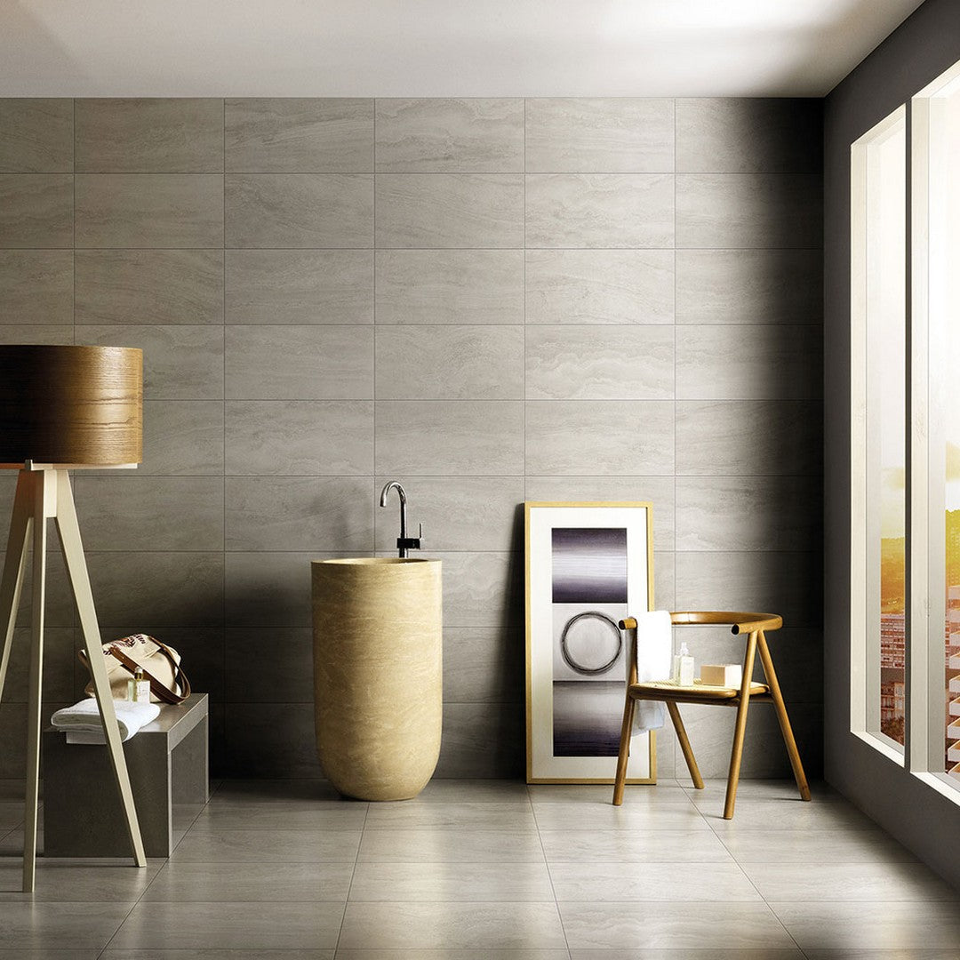 Floors 2000 Travertino 12-x-24-Grigio