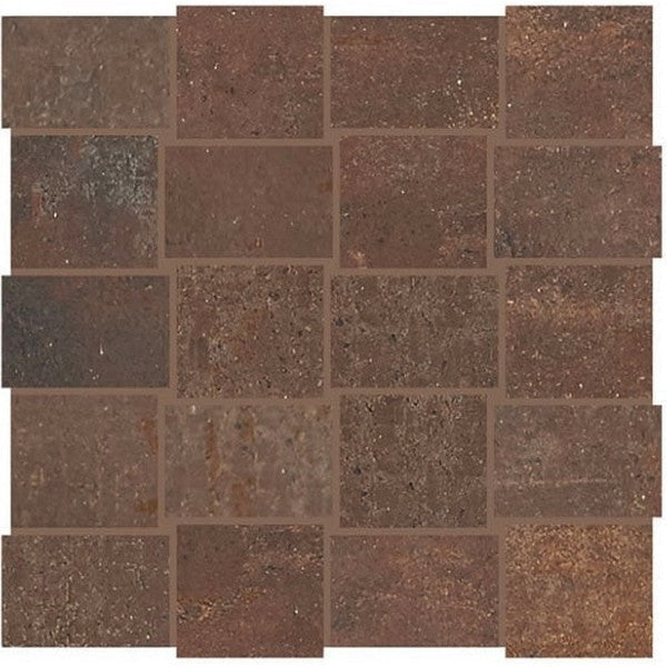 Chesapeake Delaware 12" x 12" Matte Interlocking Box Mosaic