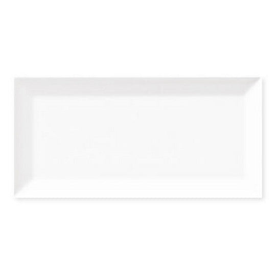 Roca 3" x 6" Color Collection Beveled Bright Ceramic Wall Tile