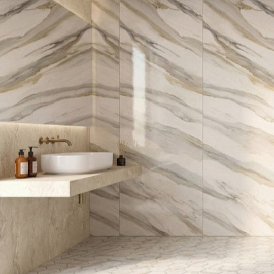Emser-31-x-96-Expanse-Dynamix-Rectified-Polished-Porcelain-Slab-Catala-Gold