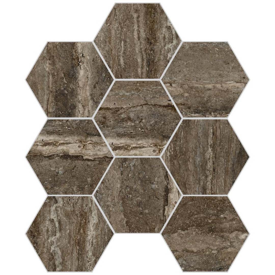 Emser Tile 9" x 11" Expanse Dynamix Matte Porcelain 3" Mosaic