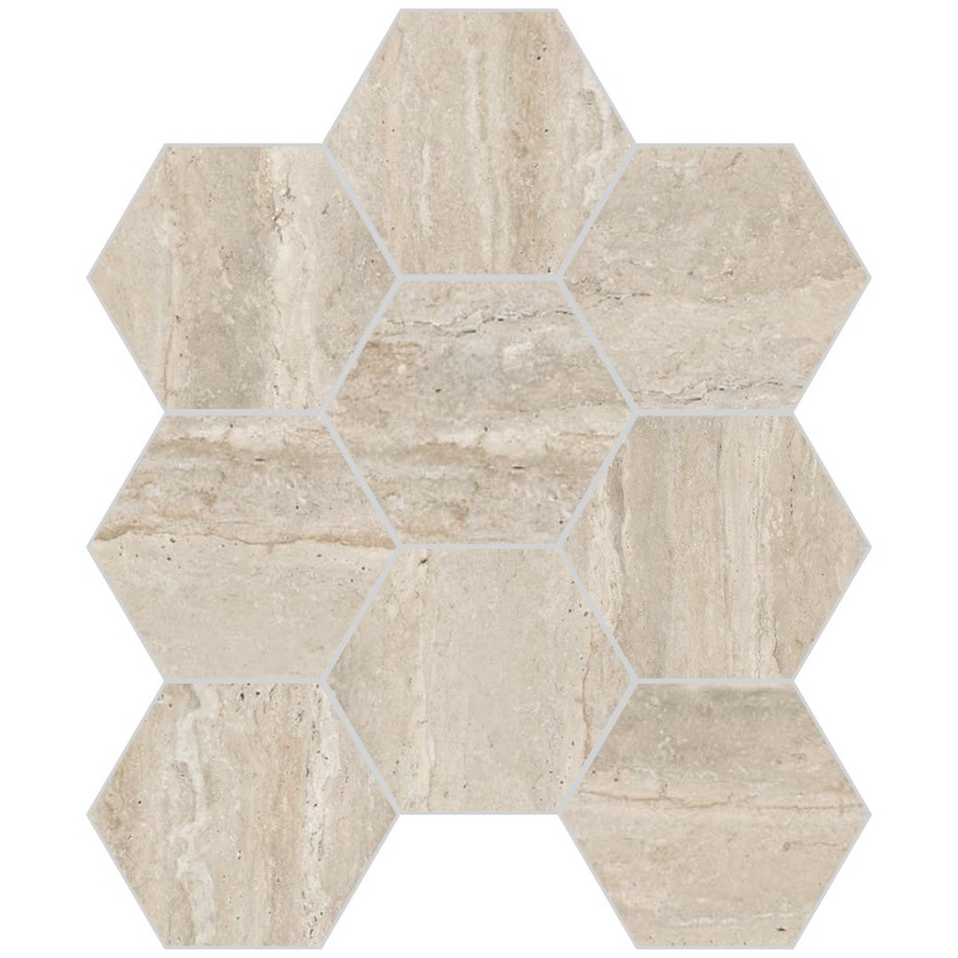 Emser Tile 9" x 11" Expanse Dynamix Matte Porcelain 3" Mosaic