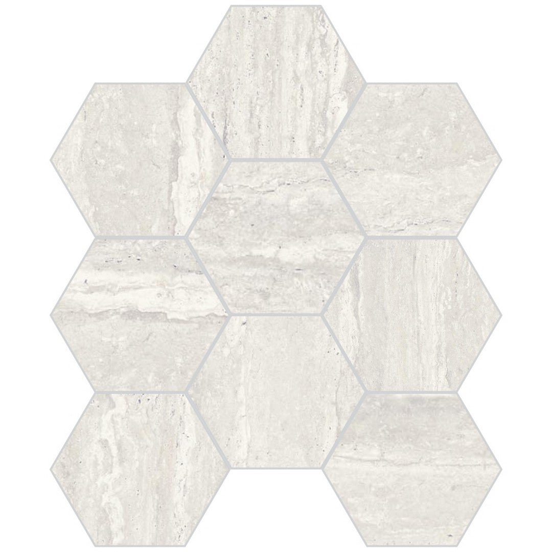 Emser Tile 9" x 11" Expanse Dynamix Matte Porcelain 3" Mosaic