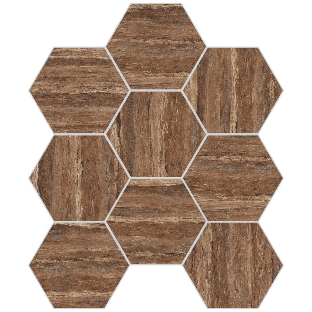 Emser Tile 9" x 11" Expanse Dynamix Matte Porcelain 3" Mosaic
