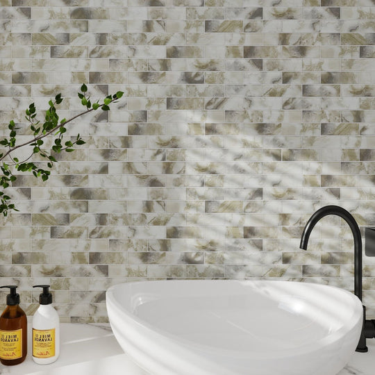 Bati-Orient-12-x-12-Modern-Glass-Interlocking-Frosted-Glass-2x6-Brick-Mosaic-Beige-Mix