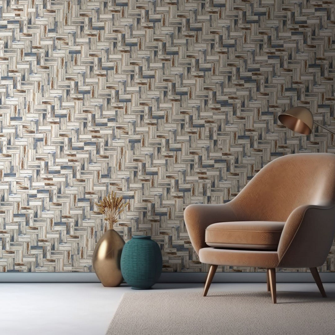 Bati-Orient-11-x-11.1-Linear-Glass-Matte-Herringbone-Wood-Look-Mosaic-Beige-Brown-Blue