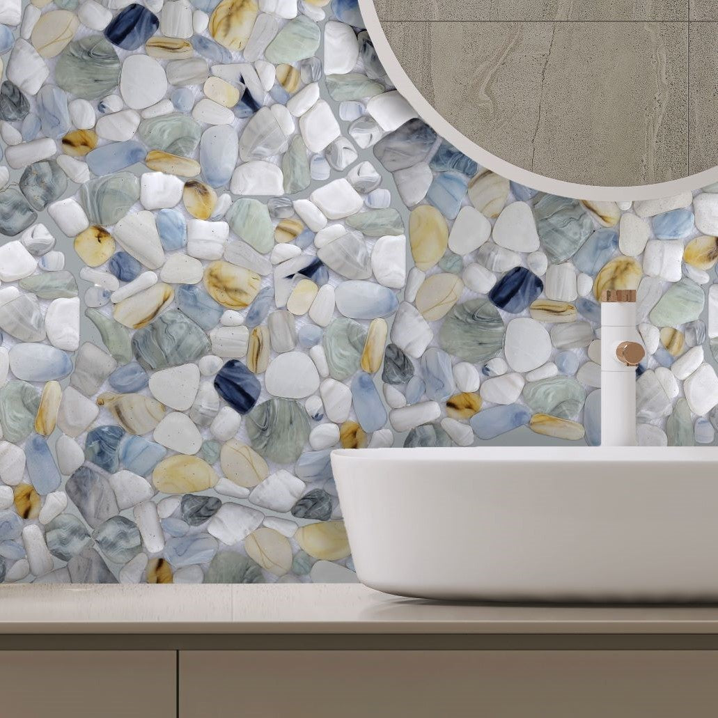 Bati-Orient-12-x-12-Bali-Rectified-Matte-Round-Pebble-Frosted-Glass-Mosaic-Multicolor