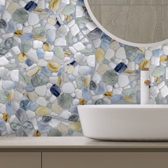 Bati-Orient-12-x-12-Bali-Rectified-Matte-Round-Pebble-Frosted-Glass-Mosaic-Multicolor