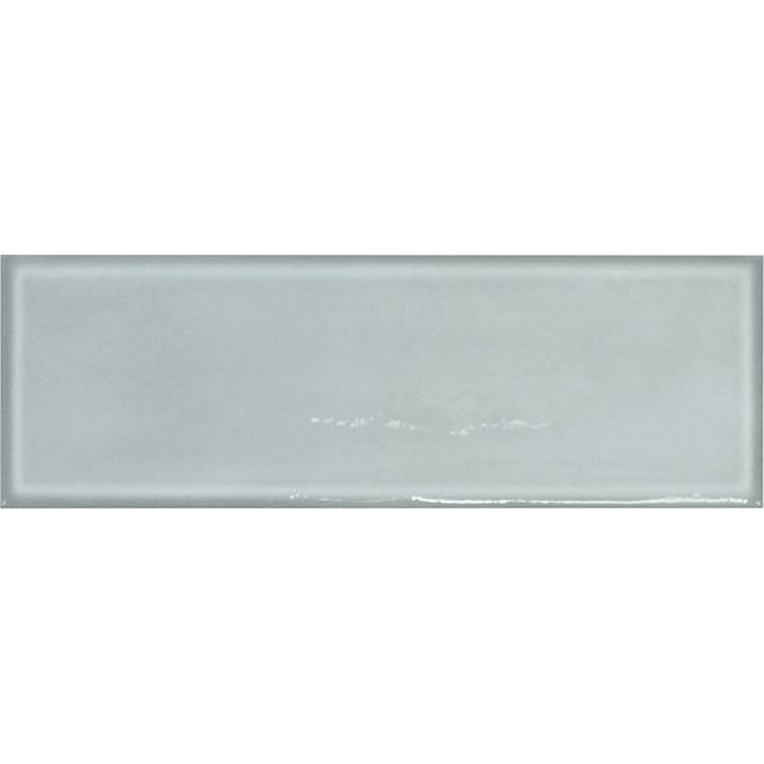 Tesoro 4" x 12" Glassalike Pressed Glossy Block Porcelain Wall Tile