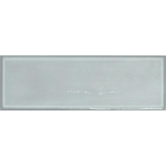 Tesoro 4" x 12" Glassalike Pressed Glossy Block Porcelain Wall Tile
